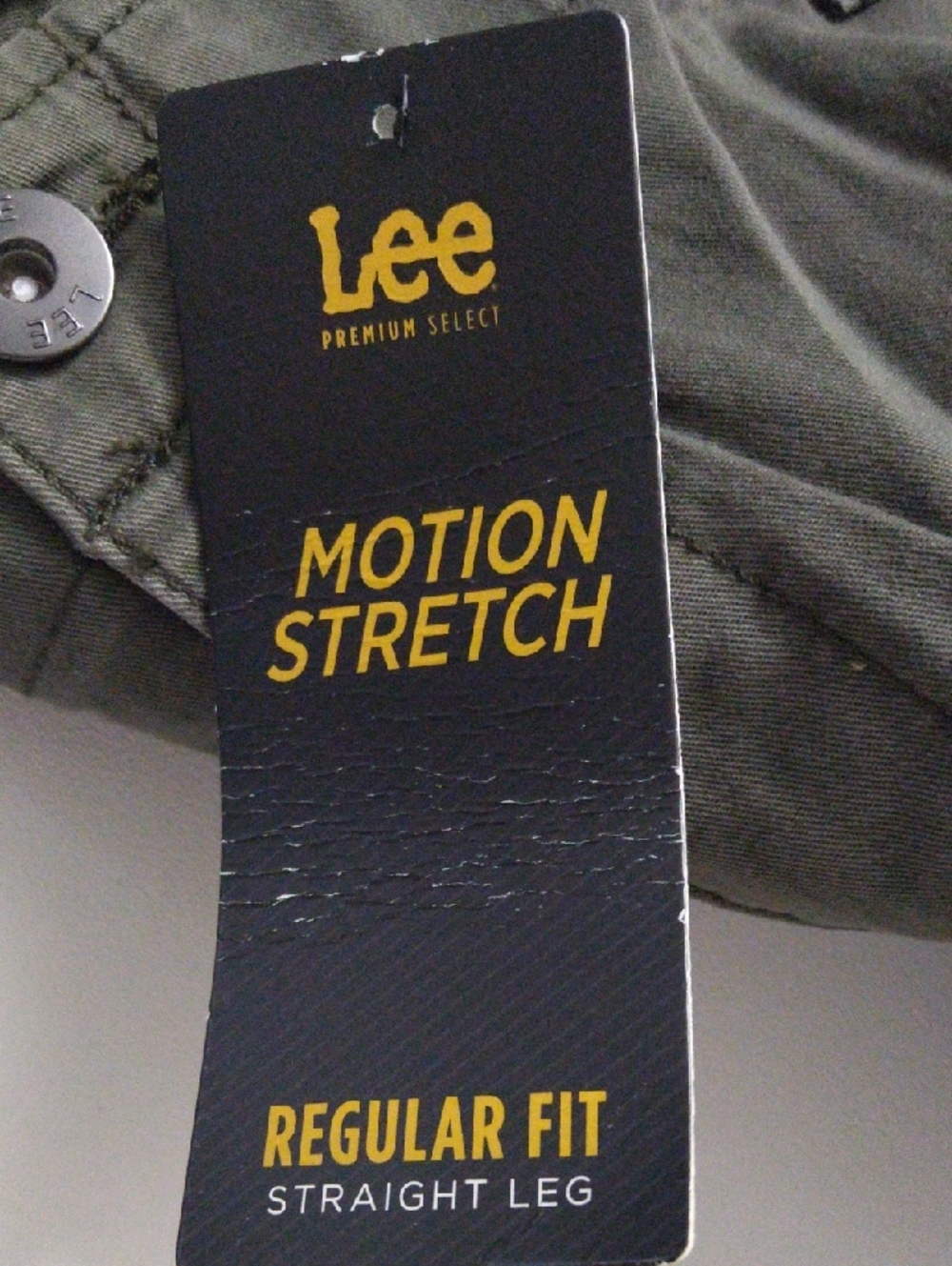Lee Men's Cargo Pants in Olive New 40x30 - Picture 2 of 6